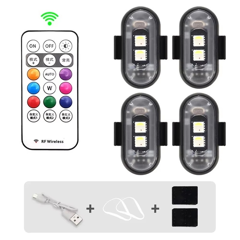 Drone Strobe Light - 차량, 오토바이, 자전거, 드론, 스쿠터용 무선