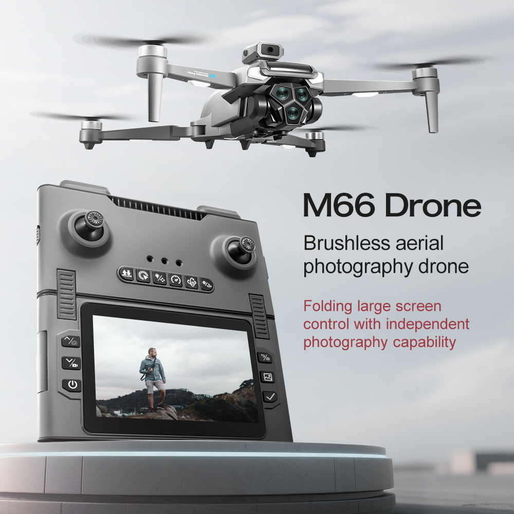 Jjrc Drone X12 - 스크린 리모컨을 갖춘 새로운 M66 트리플
