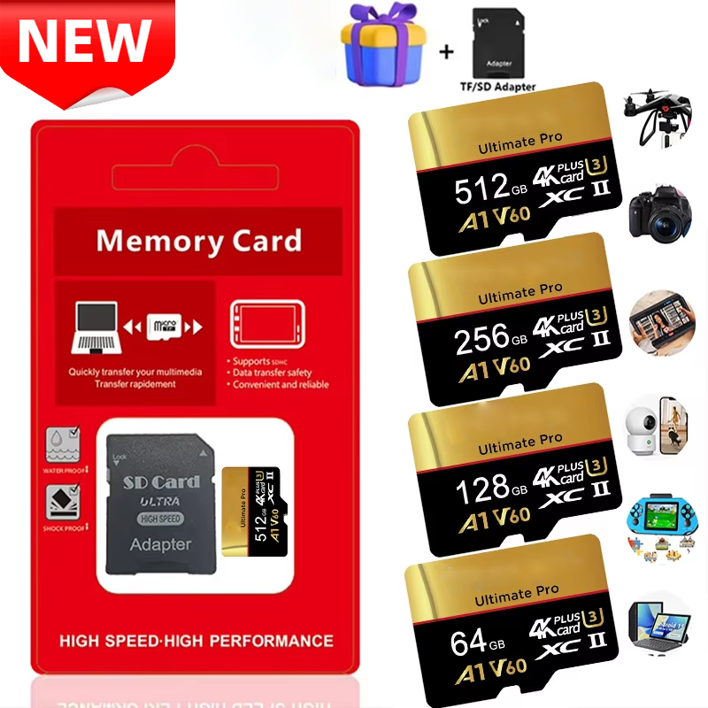 새로운 2TB 고속 메모리 카드 V60 U3 플래시 카 - Drone Strobe Light 리뷰 및 가격
